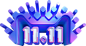淘宝双十一立体字png