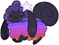 {SOLD!} Flufferbun Adoptable - Starry Starry Night by blushbun.deviantart.com on @DeviantArt