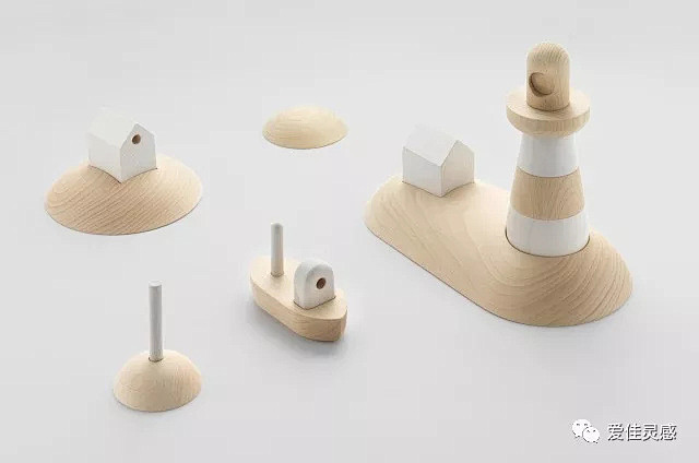 木质玩具设计、简洁拼装