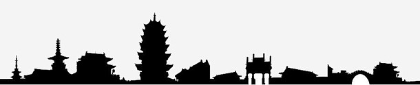 古城市剪影
