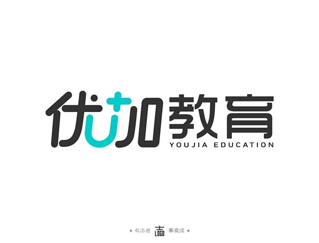 优加教育LOGO设计