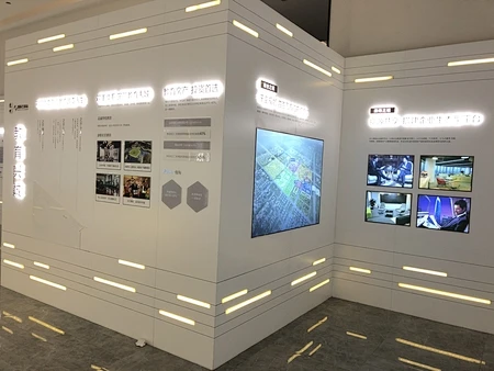 多功能展厅设计_工艺工法展示设计_房地产临时售楼处展厅展馆设计-智汀国际-花瓣网