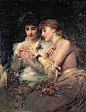 James Sant - A Thorn Amidst Roses, c.1887