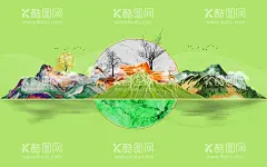 山水湖泊艺术背景墙  - 源文件下载【酷图网】时尚背景墙,艺术背景墙,高清,唯美,卧室壁画,客厅背景墙,电视机背景墙,艺术壁画,高清背景墙,简约背景墙,巍峨山脉,水彩山脉