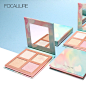 US $15.03 6% OFF|FOCALLURE 5 Colors Highlighters Palette High Pigment Shimmering Creamy Powder Light Yellow Professional Illuminator Face Makeup -in Bronzers & Highlighters from Beauty & Health on Aliexpress.com | Alibaba Group : Smarter Shopping,