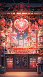 A Whimsical Magic Potions Shop AI Artwork 16