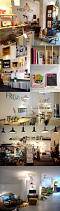 Friday Next, a concept store, cafe, interior design ... | Cafe / Re... #采集大赛#