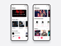 Music App ui 简单 应用 music