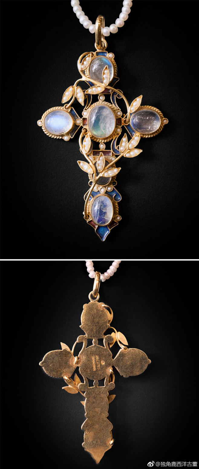 #独角鹿Antique# 1850年代的...