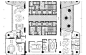 金融公司办公室设计方案平面图