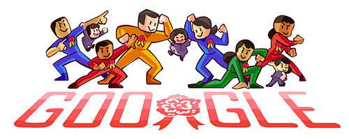 2016 韩国 Google Doodl...