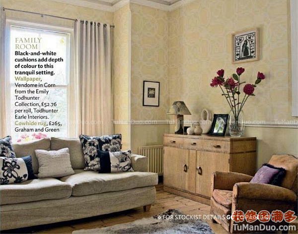 英国沙发温馨起居室住宅House