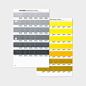 潘通2021年度代表色发布：极致灰+亮丽黄（附色值）