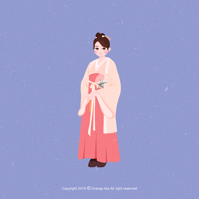 知否知否应是绿肥红瘦剧照插画
#橙子橙插...