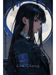 AI绘画-花瓣网|陪你做生活的设计师 | 《哈利波特》——秋·张