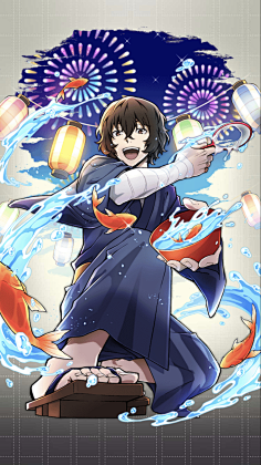 哒宰-花瓣网|陪你做生活的设计师 | ssr【夏日祭典】太宰治