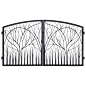 Iron Gates Entrance Nature Design - GI1401