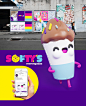 softys merengadas奶昔专营店品牌形象设计 设计圈 展示 设计时代网-Powered by thinkdo3