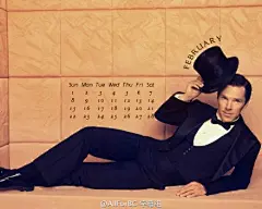 #Benedict Cumberbatch#2月有情人节，也有农历新年，就让本尼先生来陪着你吧!!【壁纸各种尺寸详见下载O网页链接 转载请注明出处】