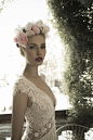 V领婚纱  蕾丝婚纱 Lihi Hod Spring 2014 Wedding Dresses