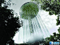 荣誉奖：雨林卫士摩天大楼（Rainforest Guardian Sky-scraper） 设计师：Jie Huang、Jin Wei、Qiaowan Tang、Yiwei Yu、Zhe Hao（中国） 这其实是为亚马逊雨林设计的一种巨大的水塔，在雨季的时候收集雨水，在旱季的时候用收集来的水灌溉雨林。