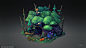 Isometric Dark Forest, SEPHIROTH ★ ART : Hi there! This art from Legendary Knight Tier on my Patreon: https://patreon.com/sephirothart and all who support me by this tier will take in a few days Exclusive Video with the process of drawing, PSD file and mo