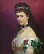 File:Lwowska Galeria Sztuki - Georg Raab - Portrait of the Empress Elizabeth - Crop.jpg