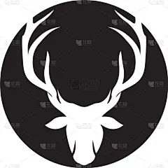 品牌名称,鹿,黑色,动物头,摆拍,野生动物,哺乳纲,自然美,驯鹿,复古
