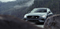 Volvo V60 T8 Polestar Engineered shot for Road & Track in the Appalachian Mountains.