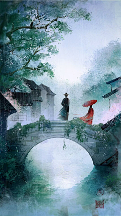 談光采集到设计灵感-古风意境