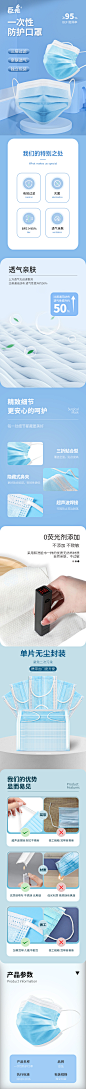一次性 防护 口罩 详情