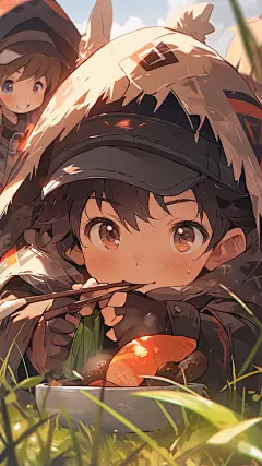 AI数字艺术动画卡通人物插画-众图网