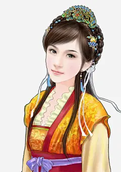 古代美女免抠素材_新图网 https://ixintu.com 中国风 人物 卡通 古代 古代美女 古风 唯美 手绘 美女