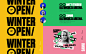 Winter Open '17 : Branding Id for music festival in Finland.