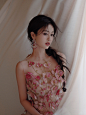 白鹿 花瓣纱裙 (1)