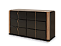 Walnut chest of drawers LEXINGTON AVENUE | Chest of drawers by Bellotti Ezio