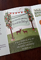 Whimsical Wedding Invitation on Behance