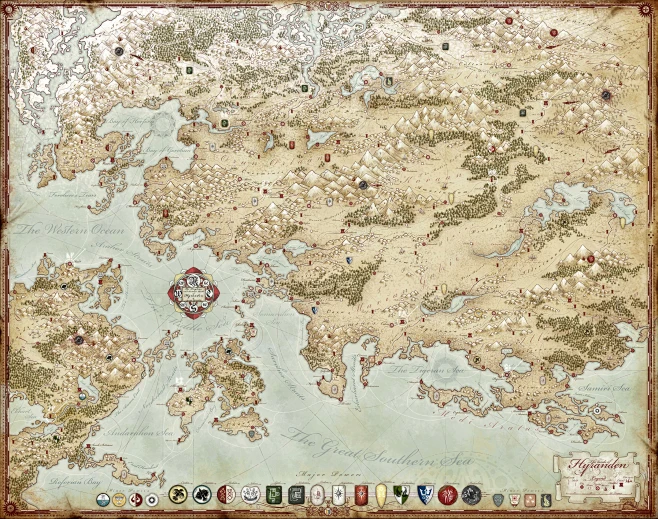 Detailed map 72dpi.jpg (2880×2271)图片_规划沙盘图片素材-花瓣网