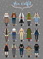 (OPEN 2/15) Casual Outfit Adopts 05 by Rosariy