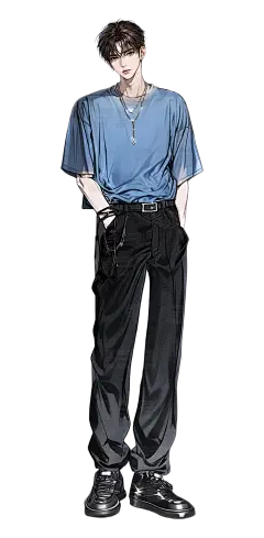 动漫人物  PNG