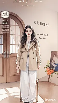 变为kirara知更鸟水彩风格