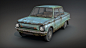 Old tractor (low-poly), Sergey Ryzhkov : More images and download the model here: http://www.turbosquid.com/3d-models/old-tractor-t-40-3d-max/887837?referral=Sergey_Ryzhkov