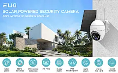 EUKI Solar Security Camera Outdoor