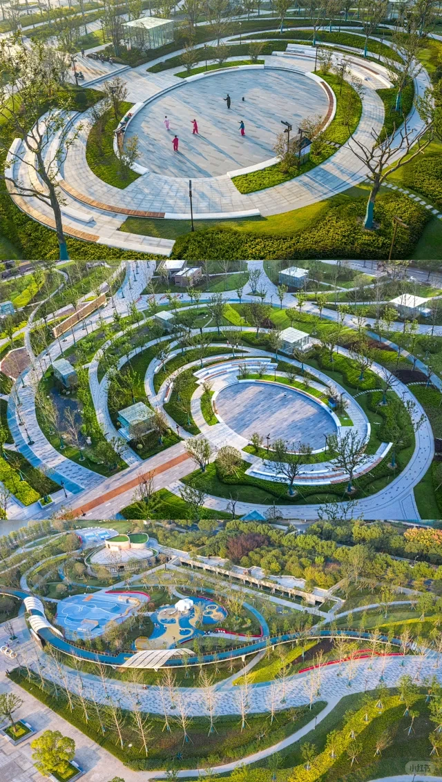 案例分享｜嘉兴南湖市民广场景观设计 - 小红书-花瓣网