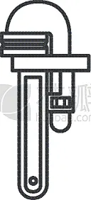 分离着色,管道工,工具箱,工程师,图像,工业,建筑业,劳动节,设备用品