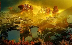 石城晨雾-婺源 Morning fog at Shicheng