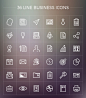 Free Line Business Icons Pack preview