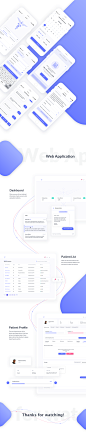 UI/UX for Web and Mobile Health analytics apps : Web and Mobile application in Healthcare field. Patients use it to receive the preliminary diagnosis and to schedule an appointment with the doctor. Chat bot makes the diagnosing process fast and smooth. Do