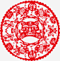 剪纸金鱼老虎矢量图免抠素材_新图网 https://ixintu.com 剪纸金鱼老虎 剪纸金鱼老虎矢量图 矢量剪纸金鱼老虎 老虎剪纸 矢量图
