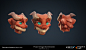 Project Dragon - Character Heads Wyvar